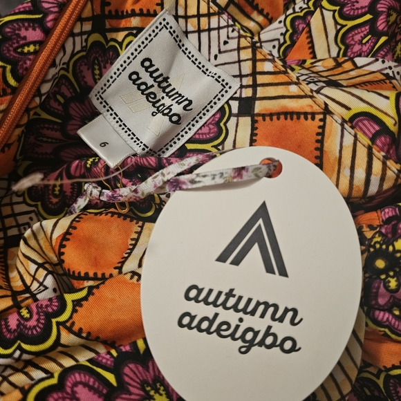 AUTUMN ADEIGBO Chioma Dress NWT Womens Size 6 - Picture 3 of 6